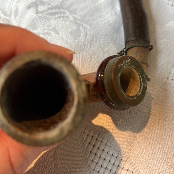 Antique hand carved smoking pipe - Picture 5 of 13